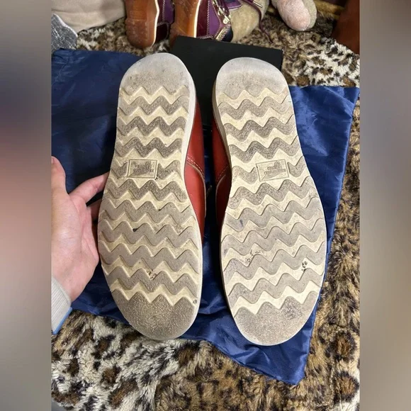 RED WING 8001 Work Oxford Round Toe Aurorasset Size 10.5 made in the USA - Picture 8 of 12